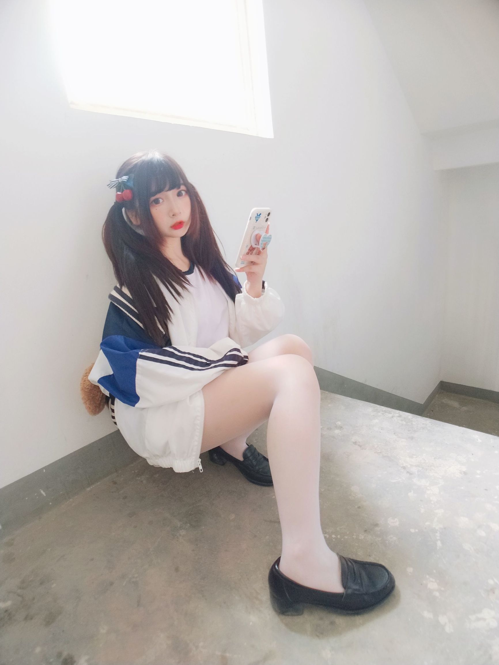 [COS福利]二次元美女古川kagura白丝体操运动服插图6